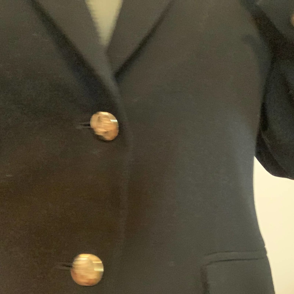 Doncaster Black Single Breasted Two-Button Blazer… - image 7